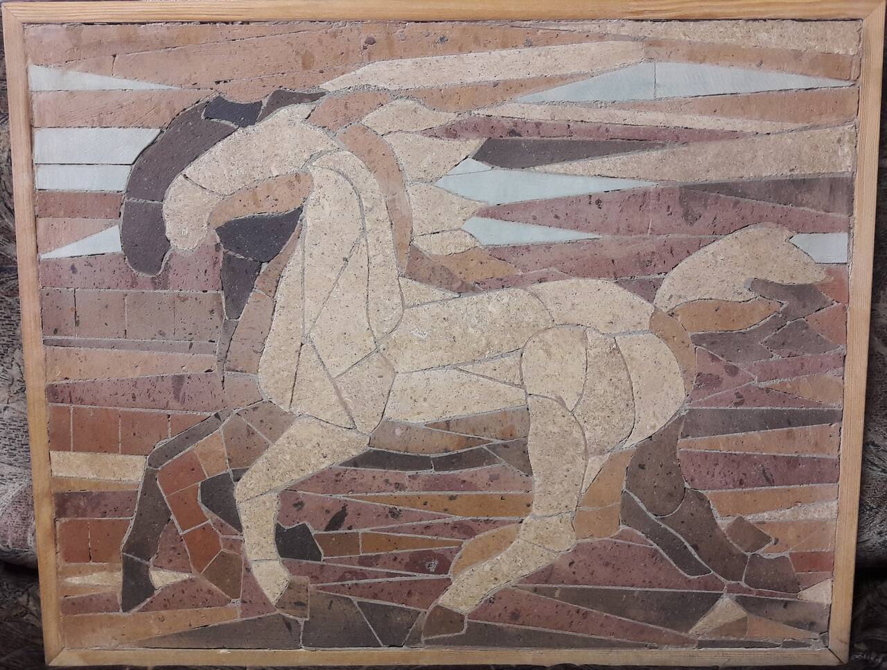 Мозаичное панно из армянского туфа