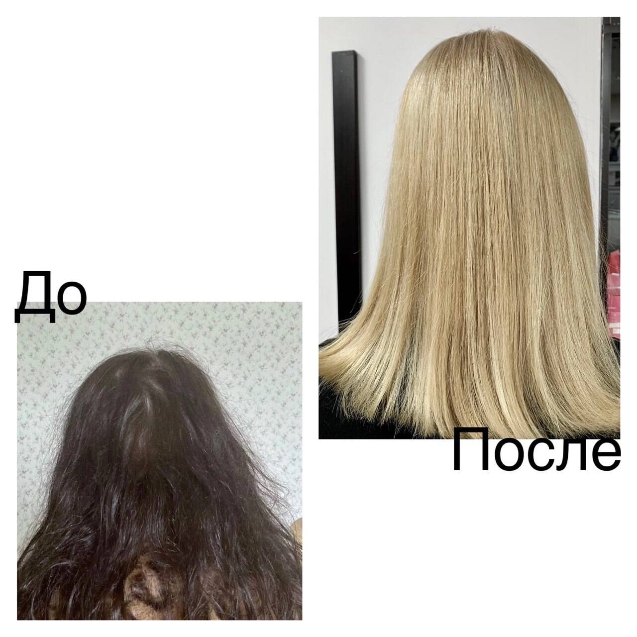 Окрашивание в техниках Балаяж, Шатуш, Аиртач и др., женские стрижки в Москве фото 4 Услуги Москва