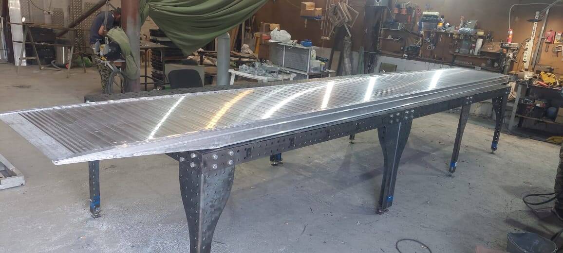 Алюминиевый мост для погрузки / разгрузки техники  в Москве фото 4 Транспорт Москва