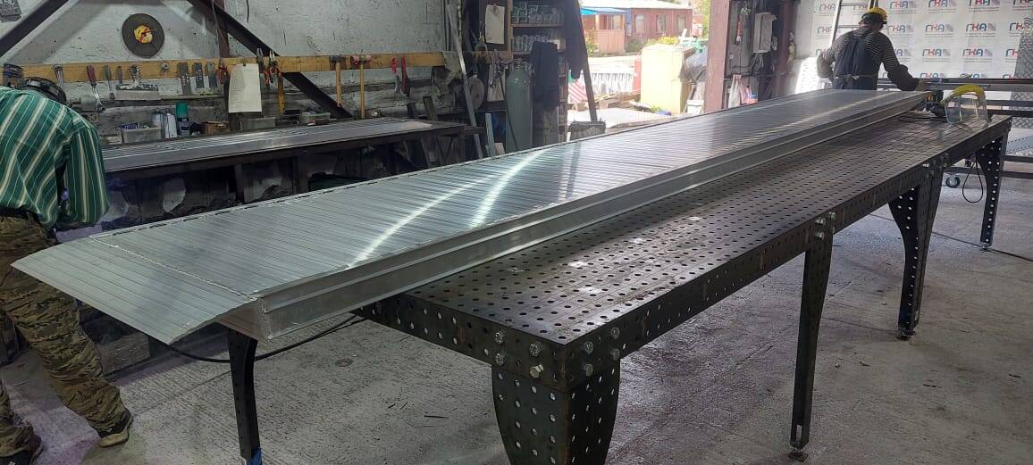 Алюминиевый мост для погрузки / разгрузки техники  в Москве фото 2 Транспорт Москва