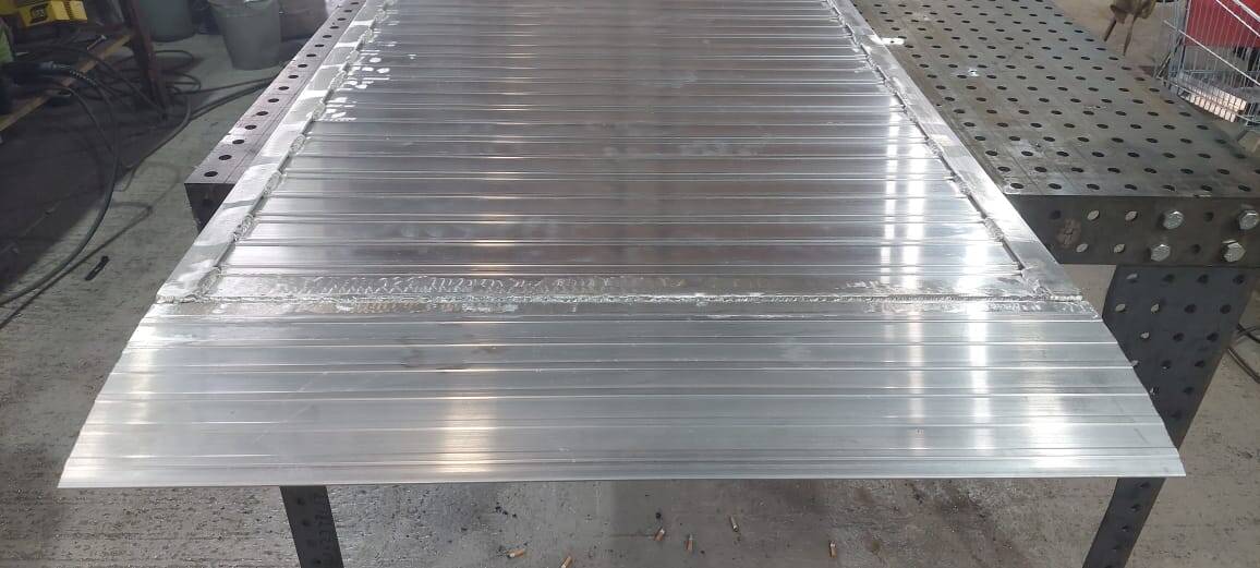 Алюминиевый мост для погрузки / разгрузки техники  в Москве фото 5 Транспорт Москва