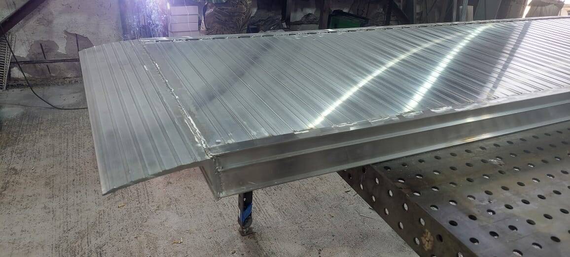 Алюминиевый мост для погрузки / разгрузки техники  в Москве фото 3 Транспорт Москва