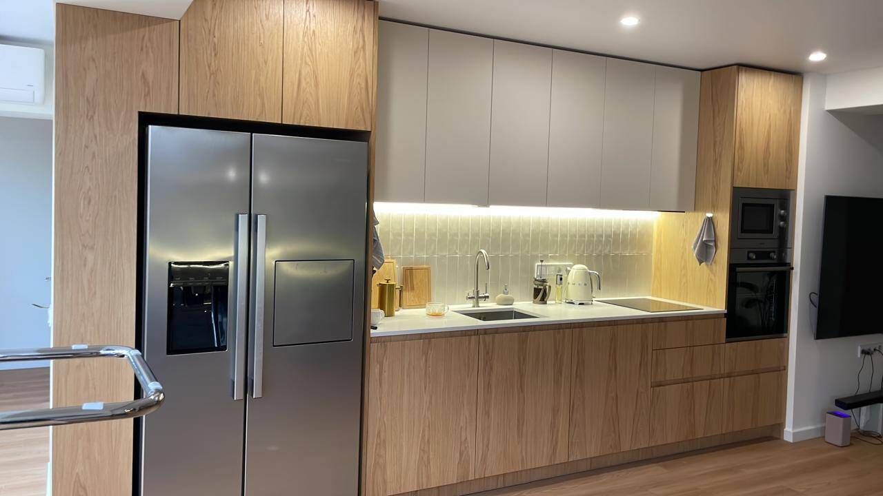 Шпон и Крашенный фасад\двери