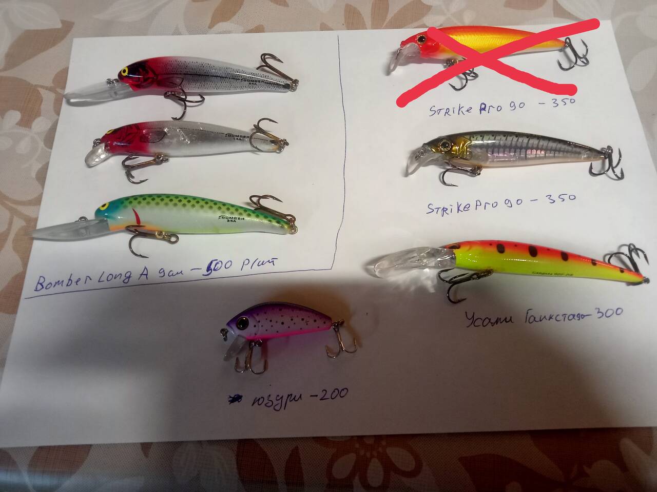 Воблеры б/у в Кировске (Ленинградская область) фото 2 Увлечения и отдых Кировск (Ленинградская область) Воблеры б/у в Кировске (Ленинградская область) фото 2 Увлечения и отдых Кировск (Ленинградская область)