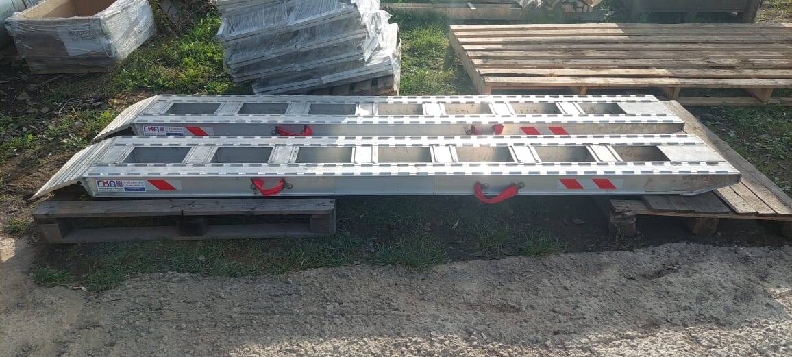 Аппарели алюминиевые 3 метра 6 тонн  в Москве фото 5 Транспорт Москва