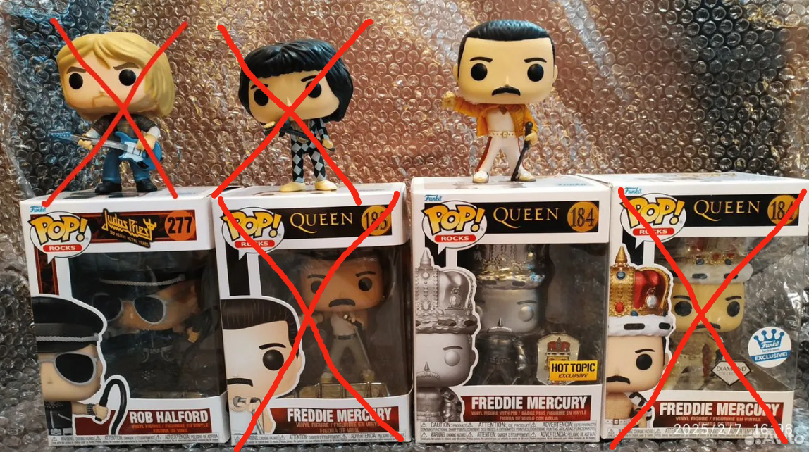 Коллекционные фигурки Funco Pop Rocks в Москве фото 5 Личные вещи Москва