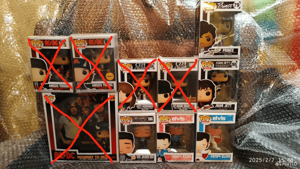 Коллекционные фигурки Funco Pop Rocks