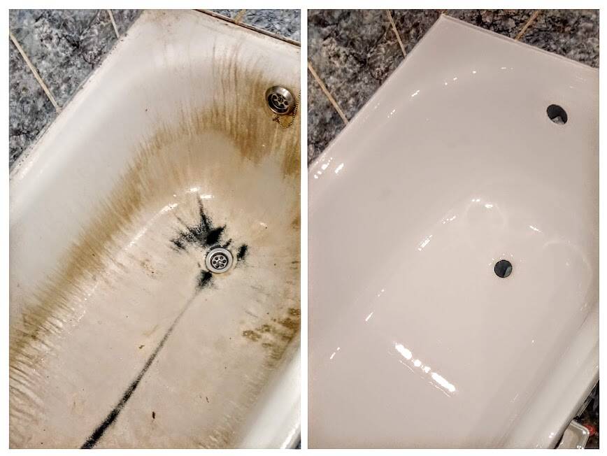 Реставрация ванны акрилом и мрамором в Саратове в Саратове фото 2 Услуги Саратов