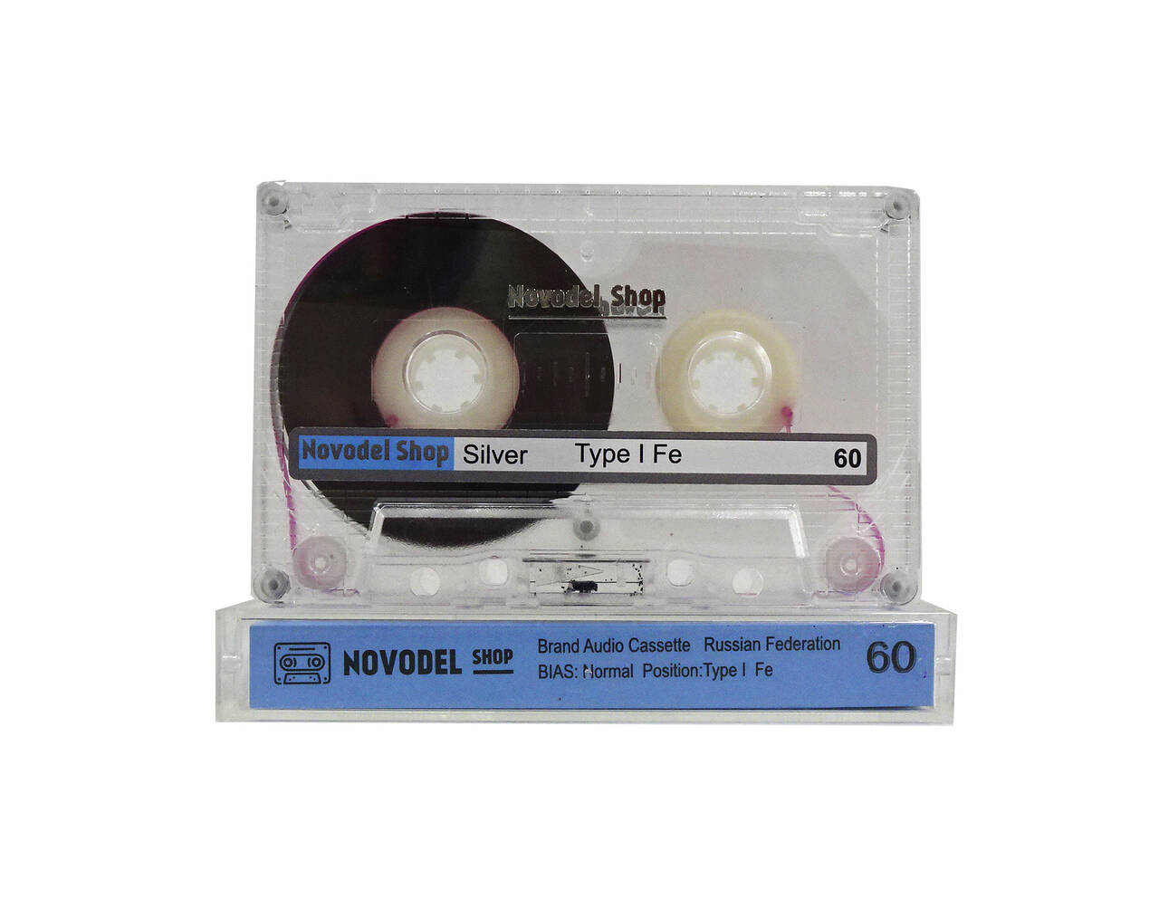 Аудиокассета "Novodel Shop" Silver 90 в Санкт-Петербурге фото 2 Бытовая электроника Санкт-Петербург