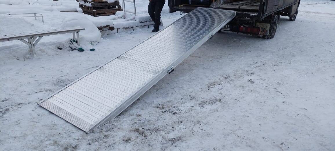 Мост погрузочный алюминиевый 400 кг   в Москве фото 5 Транспорт Москва