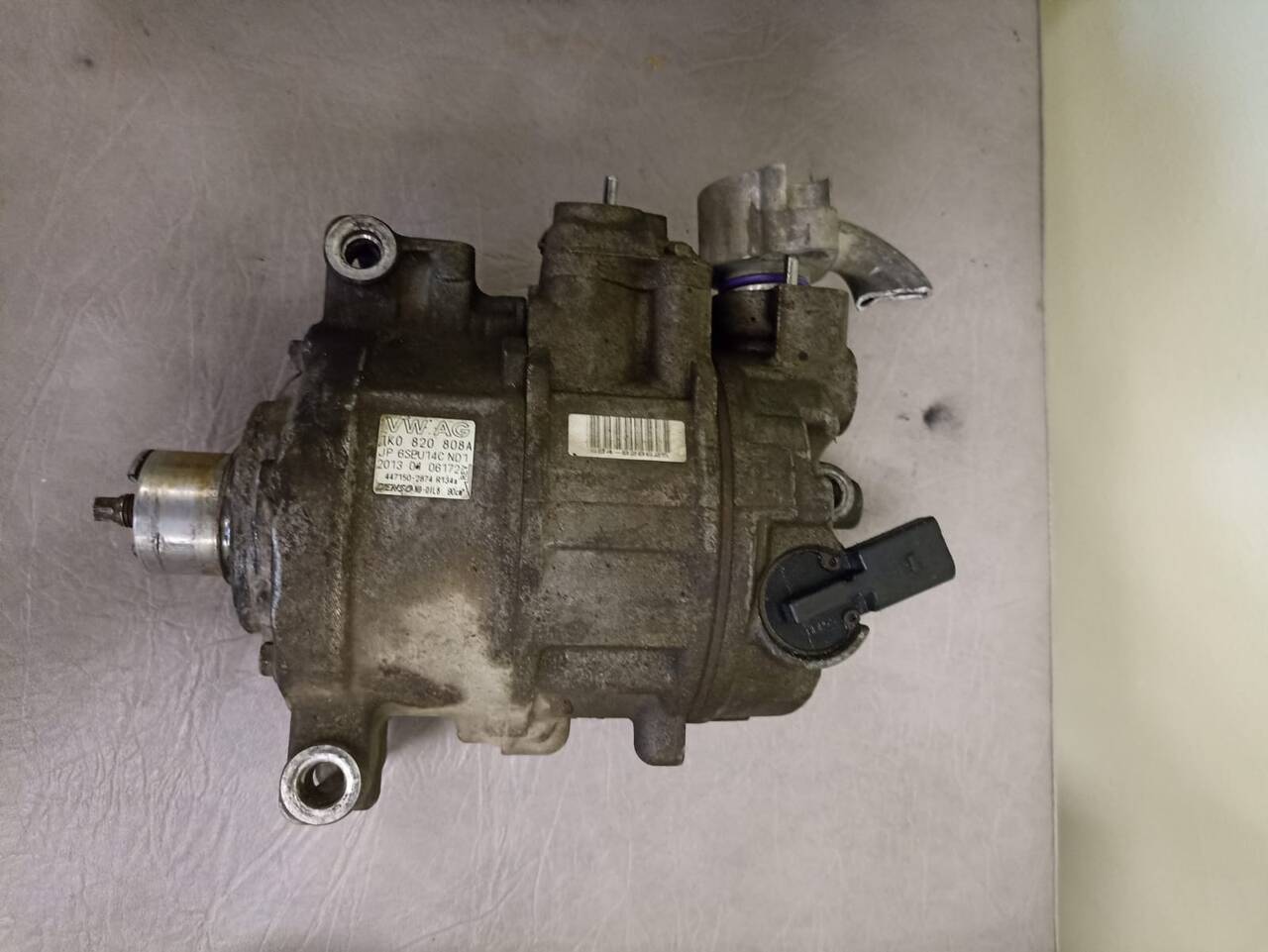 Компрессор кондиционера skoda octavia a5