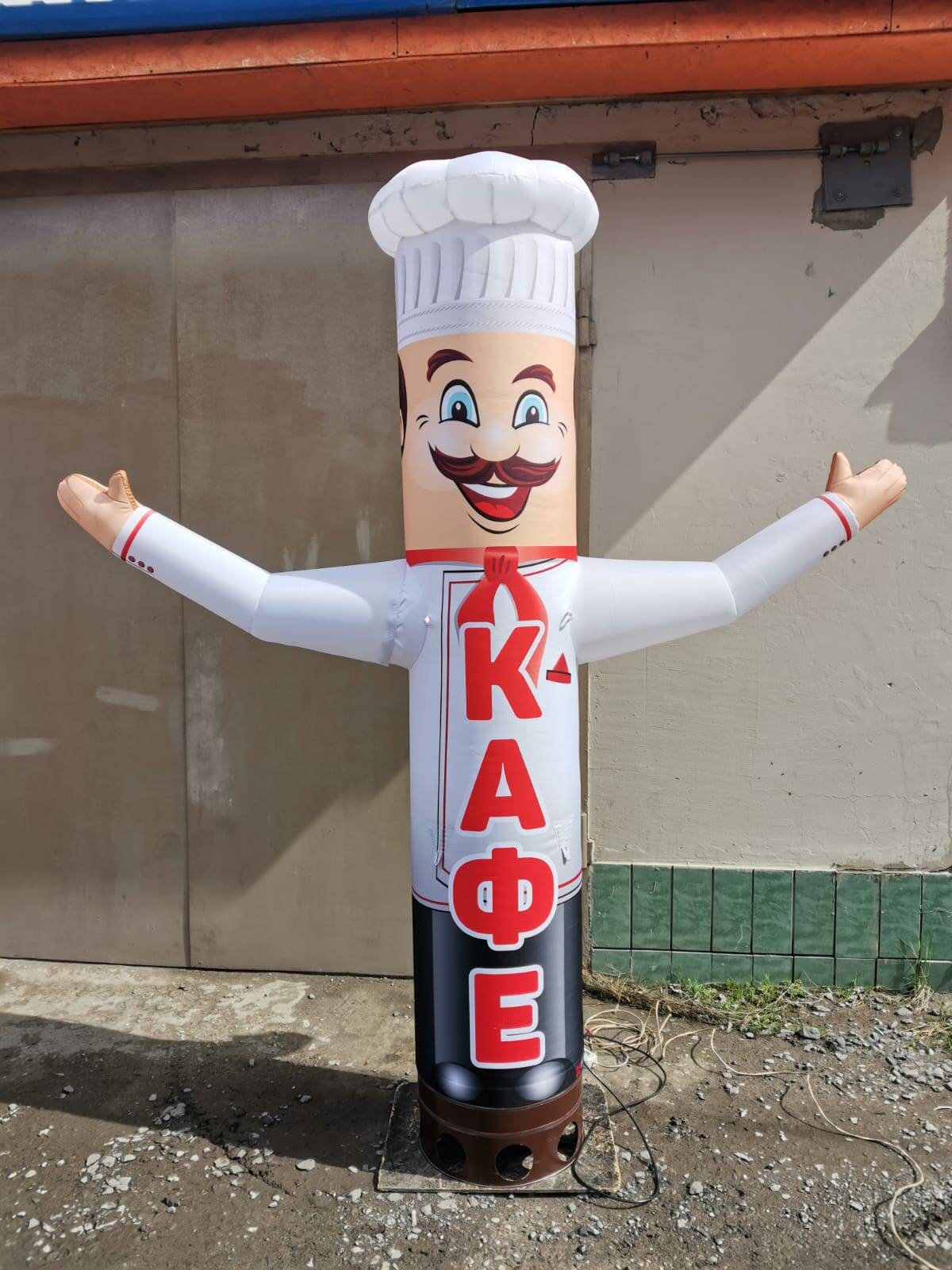 Надувные фигуры Повар Поль в Москве фото 4 Услуги Москва