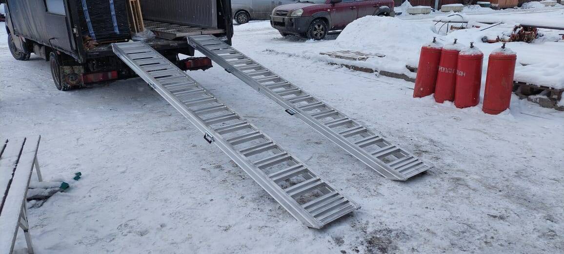 Аппарели для заезда 4 метра до 1200 кг   в Москве фото 3 Транспорт Москва
