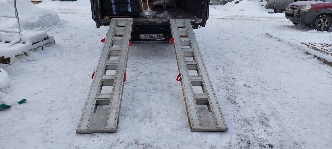 Аппарели алюминиевые 6 тонн 3 метра   в Москве фото 3 Транспорт Москва