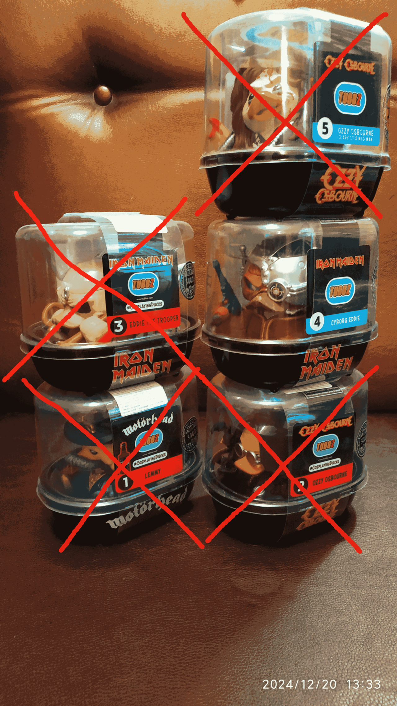 Утки Tubbz от NumSkull: MOTORHEAD, IRON MAIDEN в Москве фото 5 Личные вещи Москва