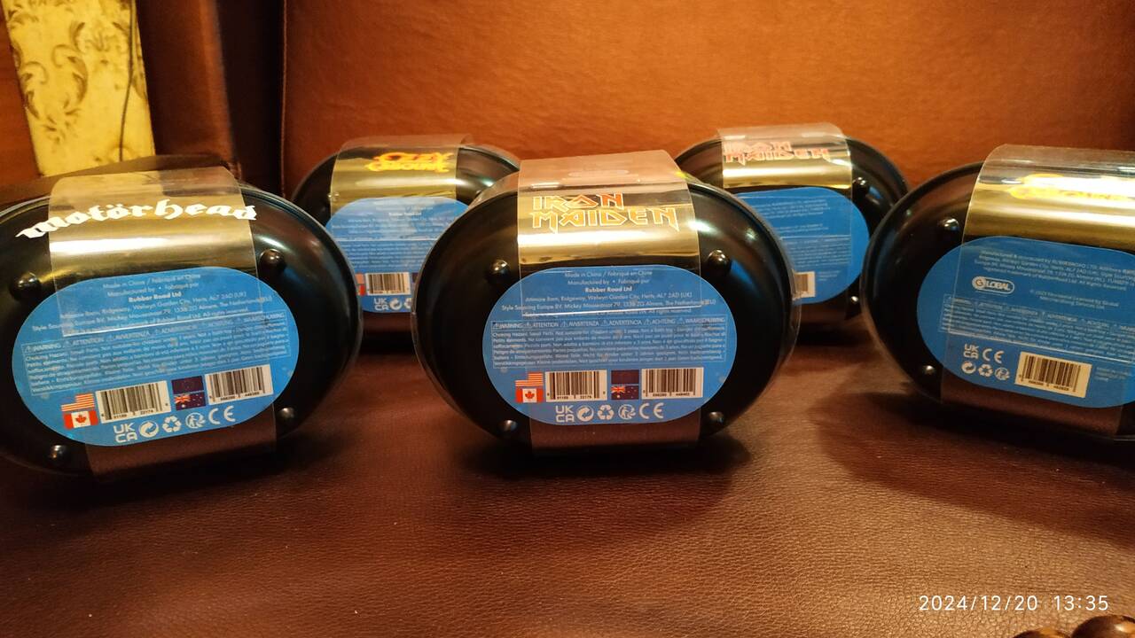 Утки Tubbz от NumSkull: MOTORHEAD, IRON MAIDEN