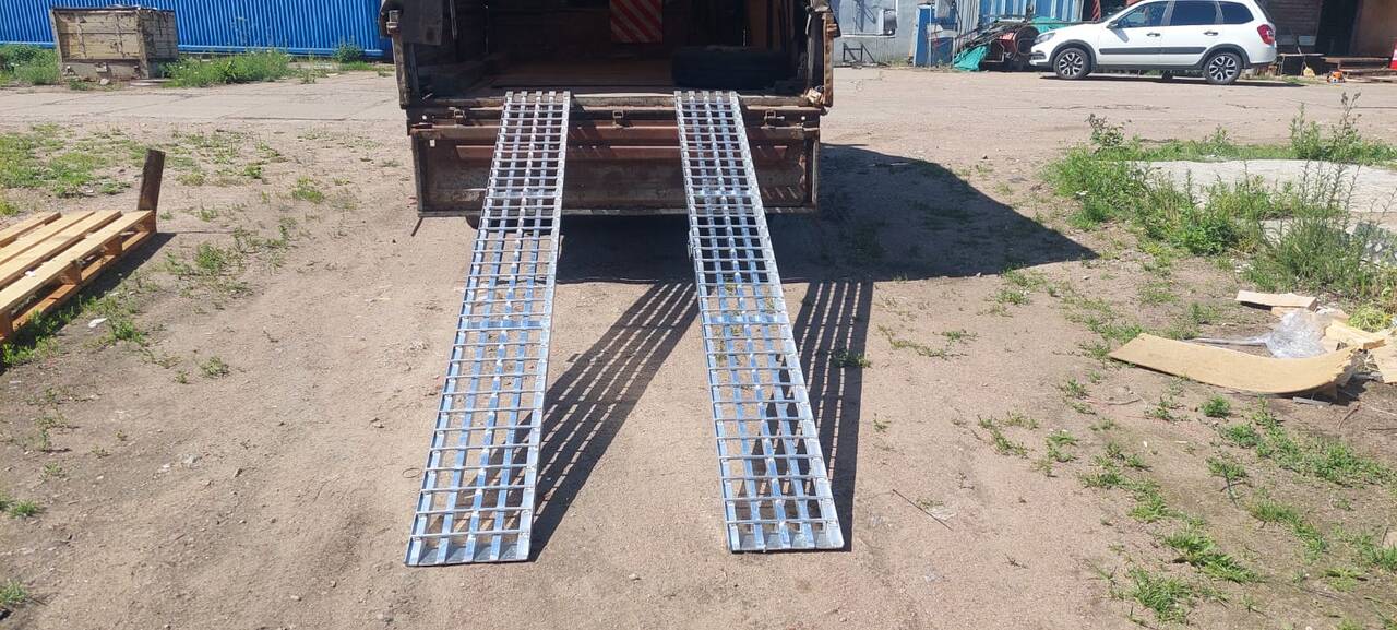 Аппарели алюминиевые 2500 мм до 1400 кг  в Москве фото 4 Транспорт Москва