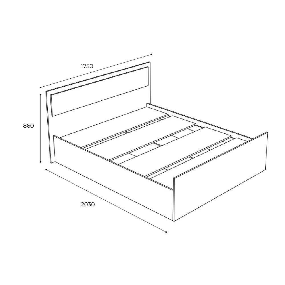 Кровать двуспальная 160х200 с матрасом люкс в Москве фото 2 Для дома и дачи Москва