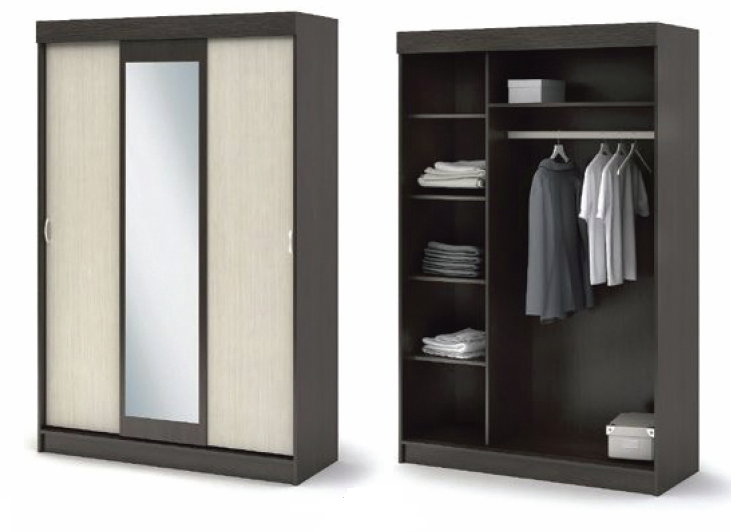 Спальный гарнитур кровать с матрасом комфорт и шкаф-купе в Москве фото 2 Для дома и дачи Москва