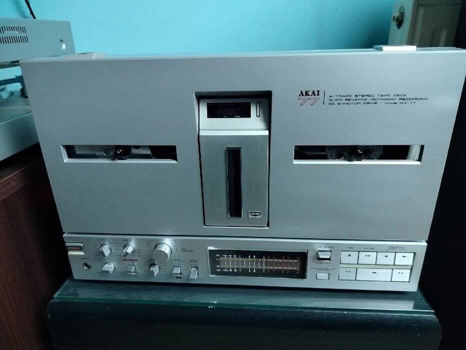 Катушечный магнитофон Akai gx-77 ( не рабочий ) в Алуште фото 2 Бытовая электроника Алушта