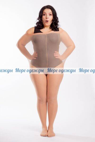 Miss Колготки Большого&nbsp; размера 50 den Бежевые в Москве фото 3 Личные вещи Москва