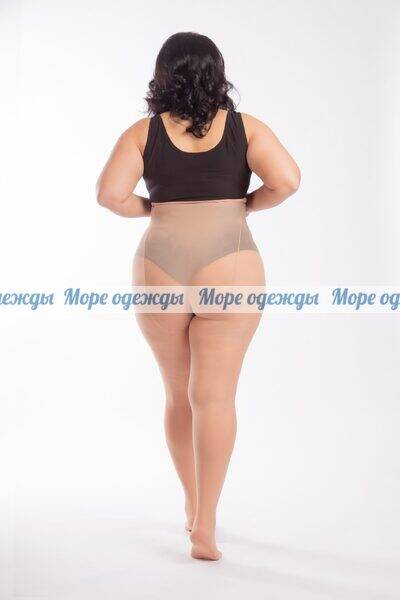 Miss Бельё большого размера Колготки Большого&nbsp; размера 30 den Супер ГИГАНТ Бежевые Размер 8 в Москве фото 2 Личные вещи Москва