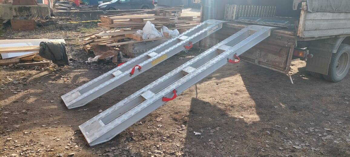 Аппарели 3 метра, 5000 кг, от производителя   в Москве фото 4 Транспорт Москва