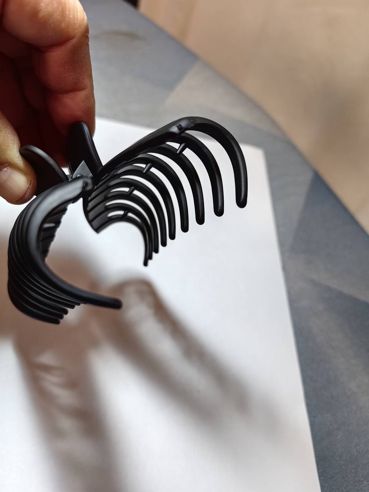 краб для волос черный матовый в Москве фото 5 Личные вещи Москва