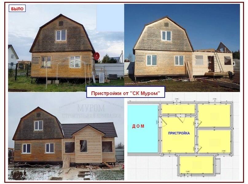 Пристройка под ключ 