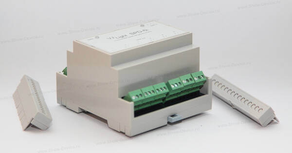 DMX сплиттер-усилитель на DIN рейку 6 выходов с двойной гальванической развязкой "VJLight SPD-6i" в Москве фото 6 Для дома и дачи Москва