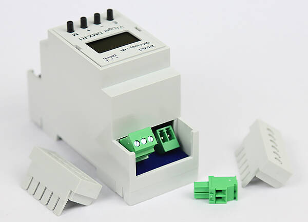  DMX реле на DIN рейку 1 канал с двойной гальванической развязкой "VJLight DMX R-1" в Москве фото 5 Для дома и дачи Москва