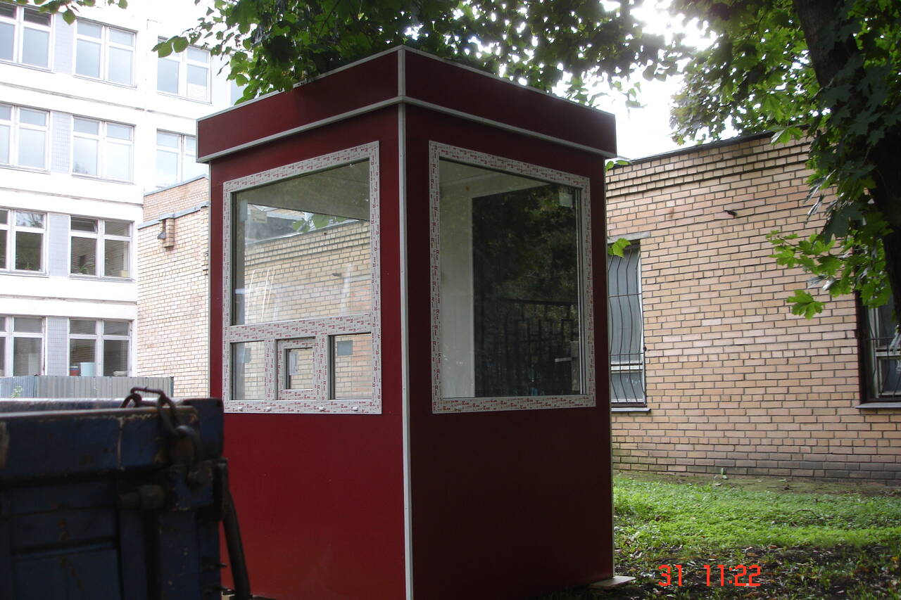Аренда будки охраны 1,5х1,5х2,5м в Истре фото 2 Для дома и дачи Истра