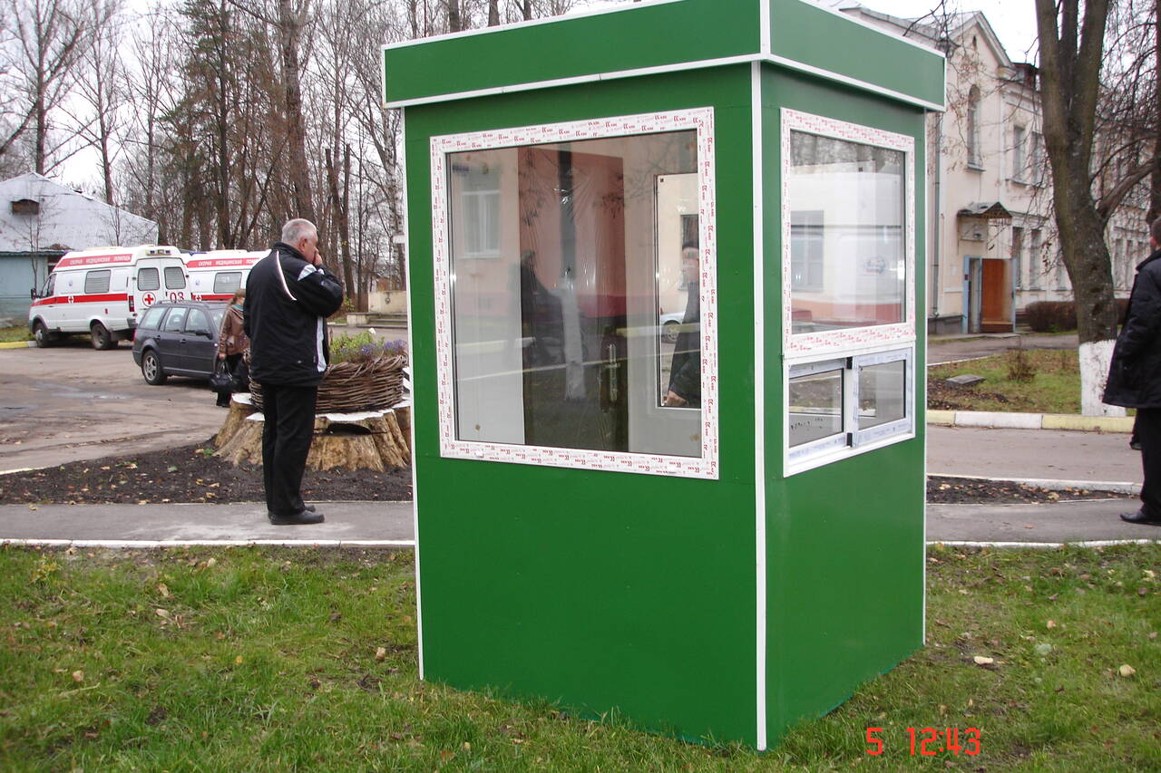 Аренда будки охраны 1,5х1,5х2,5м в Истре фото 5 Для дома и дачи Истра