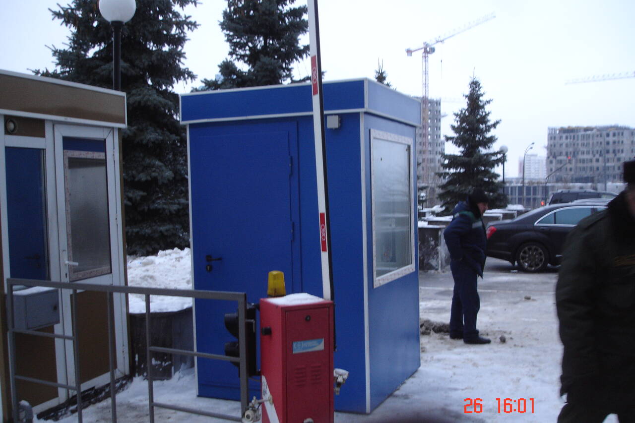 Аренда будки охраны 1,5х1,5х2,5м в Истре фото 3 Для дома и дачи Истра