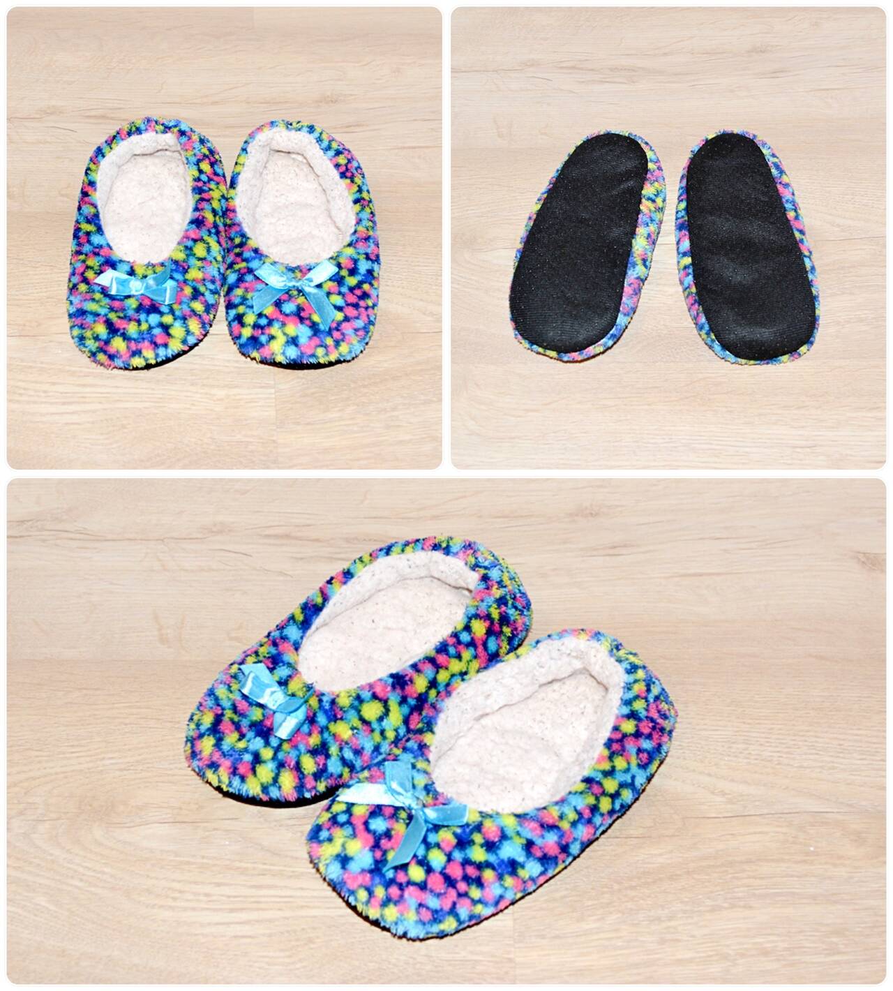 Тёплые домашние тапочки для девочки