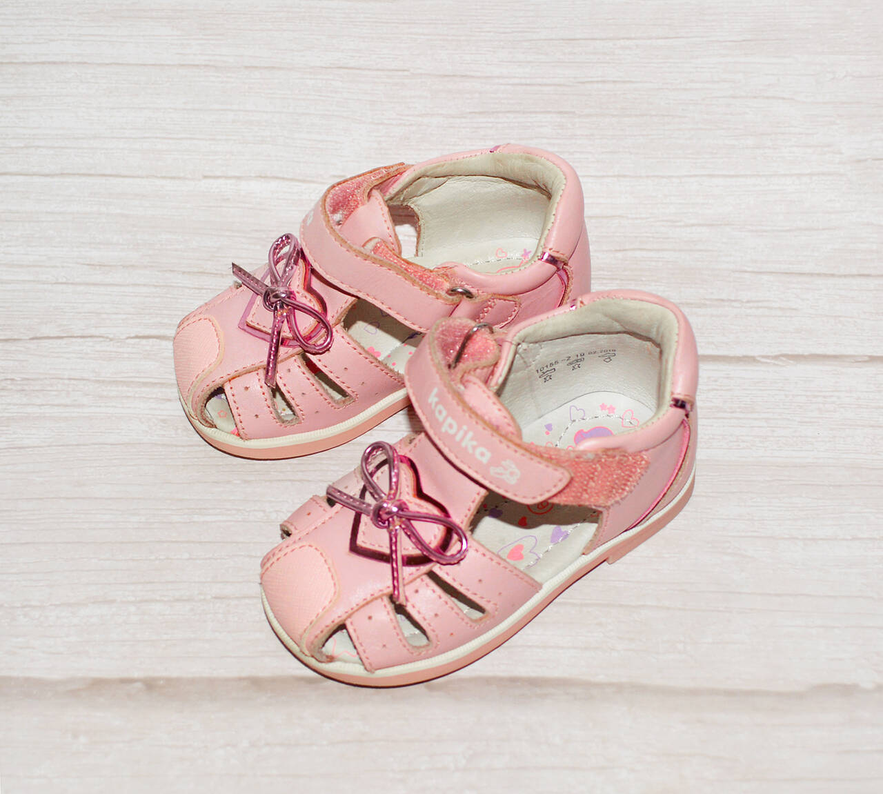 Сандалии для девочек, НАТУР. кожа, бренд «Kapika», 21 размер в Санкт-Петербурге фото 2 Личные вещи Санкт-Петербург