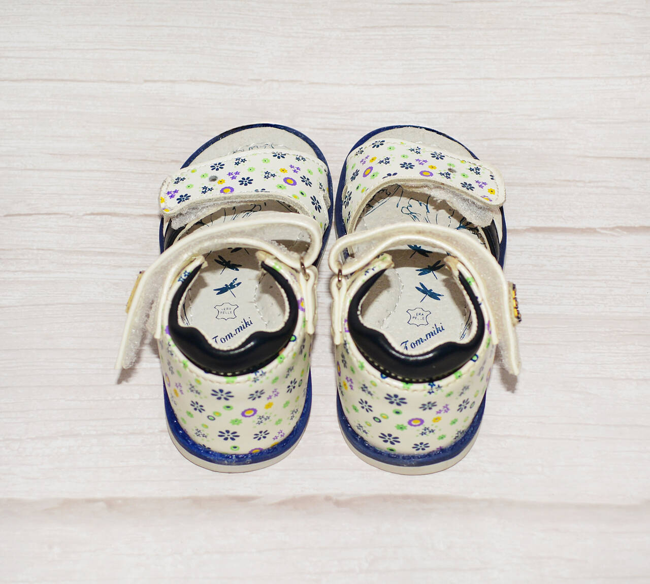 Сандалии для девочки, НАТУР. кожа, бренд - Tom.miki, ОРИГИНАЛ в Санкт-Петербурге фото 4 Личные вещи Санкт-Петербург