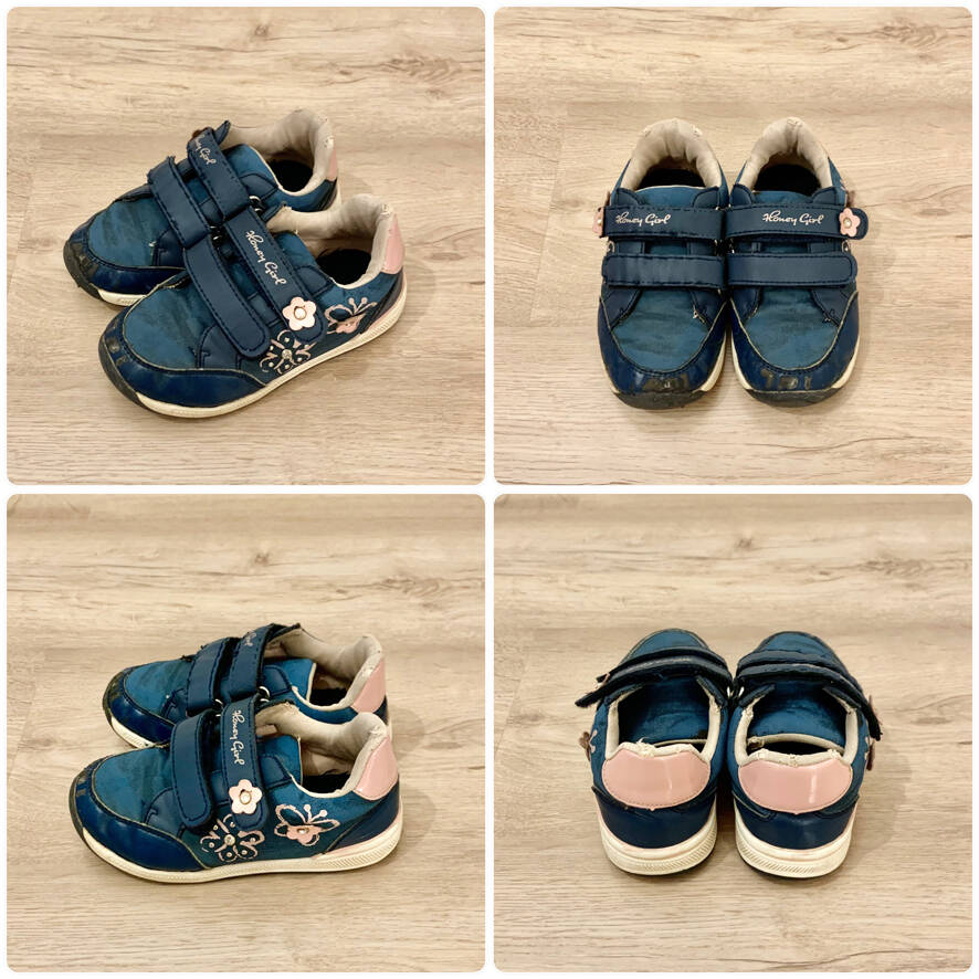 Полуботинки-кроссовки на девочку, размер - 26