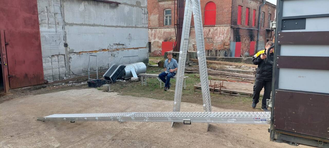 Аппарели складные для грузового авто   в Костроме фото 3 Транспорт Кострома