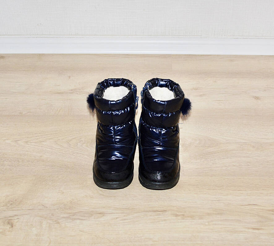 Детские зимние ботинки-дутики для девочки, 27 размер в Санкт-Петербурге фото 4 Личные вещи Санкт-Петербург