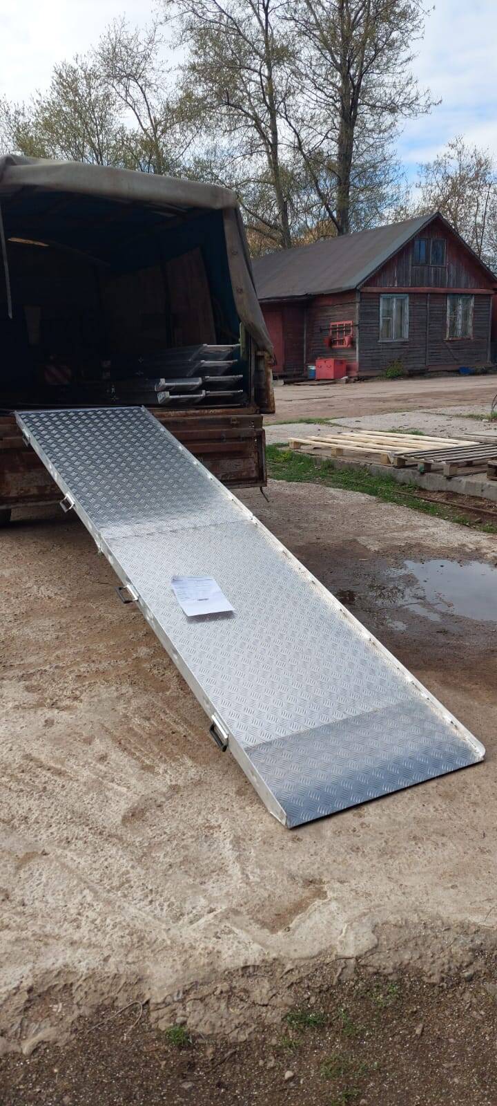 Погрузочный алюминиевый складной мост от производителя  в Донецке фото 7 Транспорт Донецк