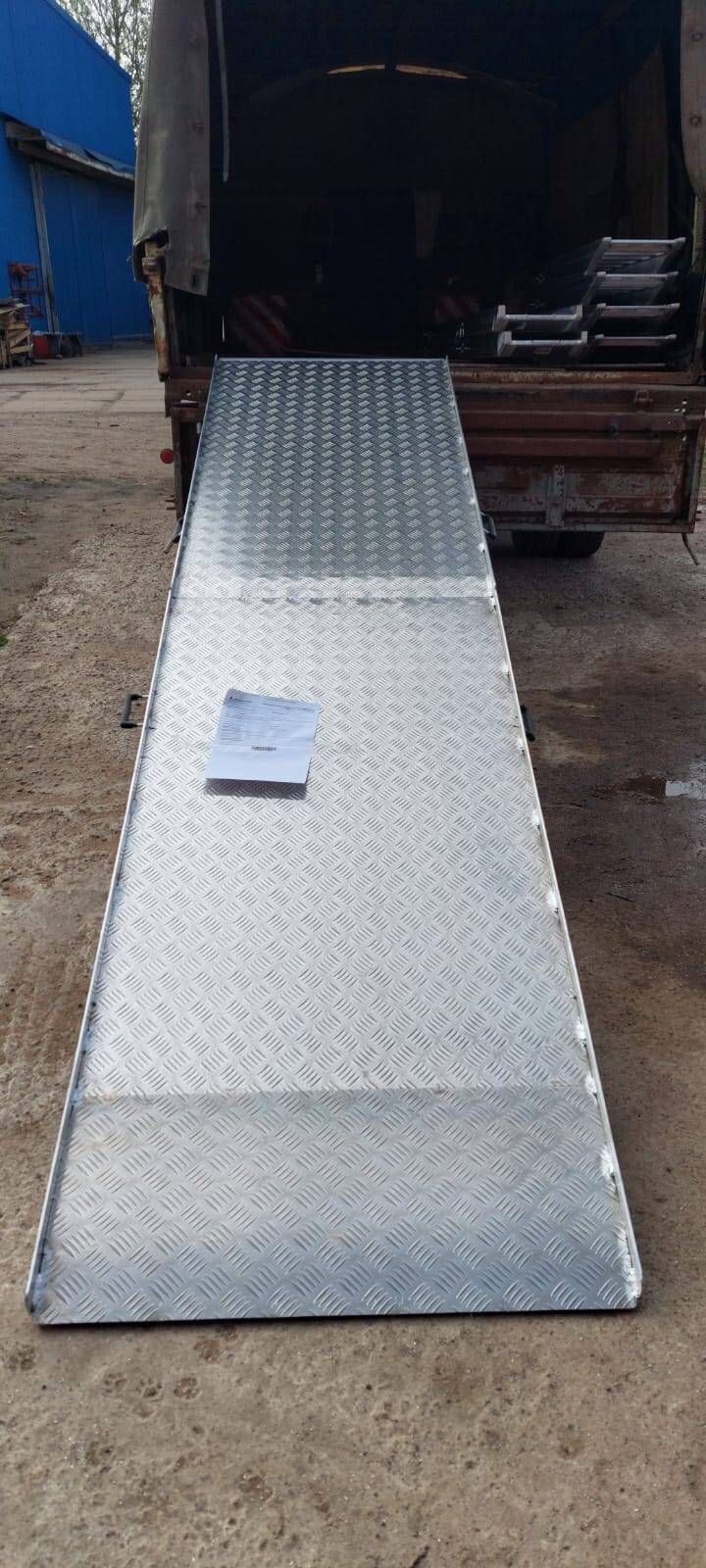 Погрузочный алюминиевый складной мост от производителя  в Донецке фото 3 Транспорт Донецк