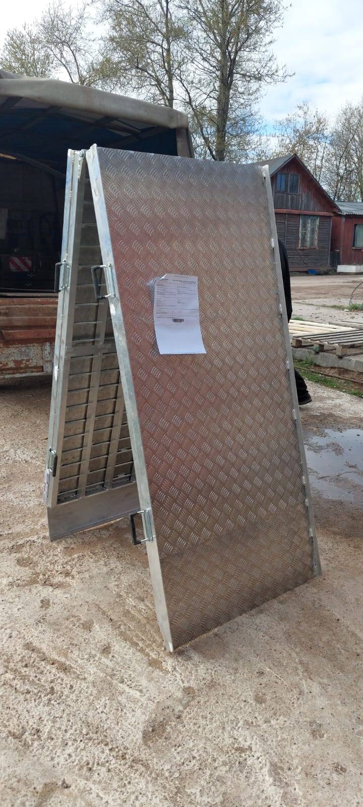 Погрузочный алюминиевый складной мост от производителя  в Донецке фото 4 Транспорт Донецк