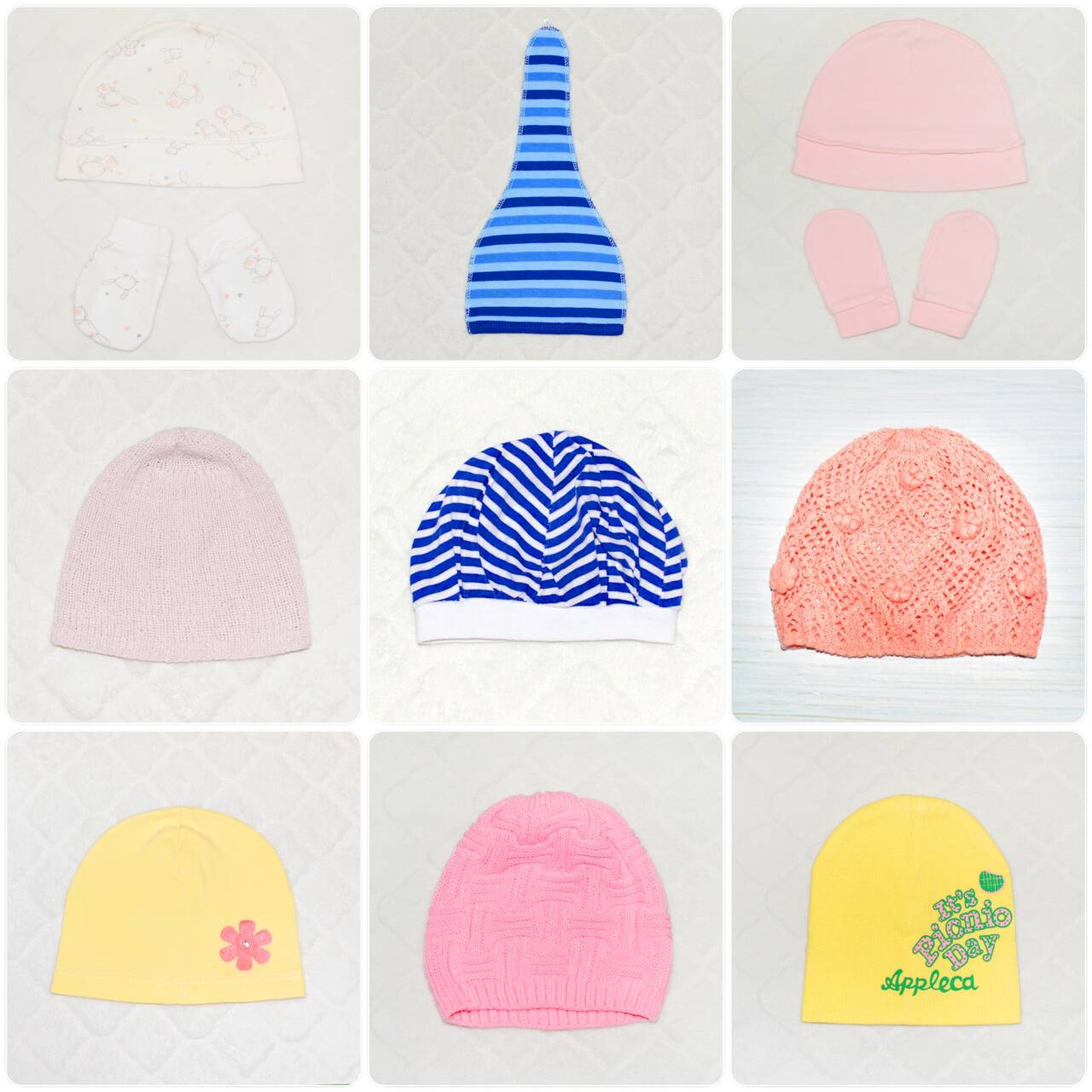 Простые шапочки без завязок для детей, РАЗНЫЕ размеры в Санкт-Петербурге фото 1 Личные вещи Санкт-Петербург