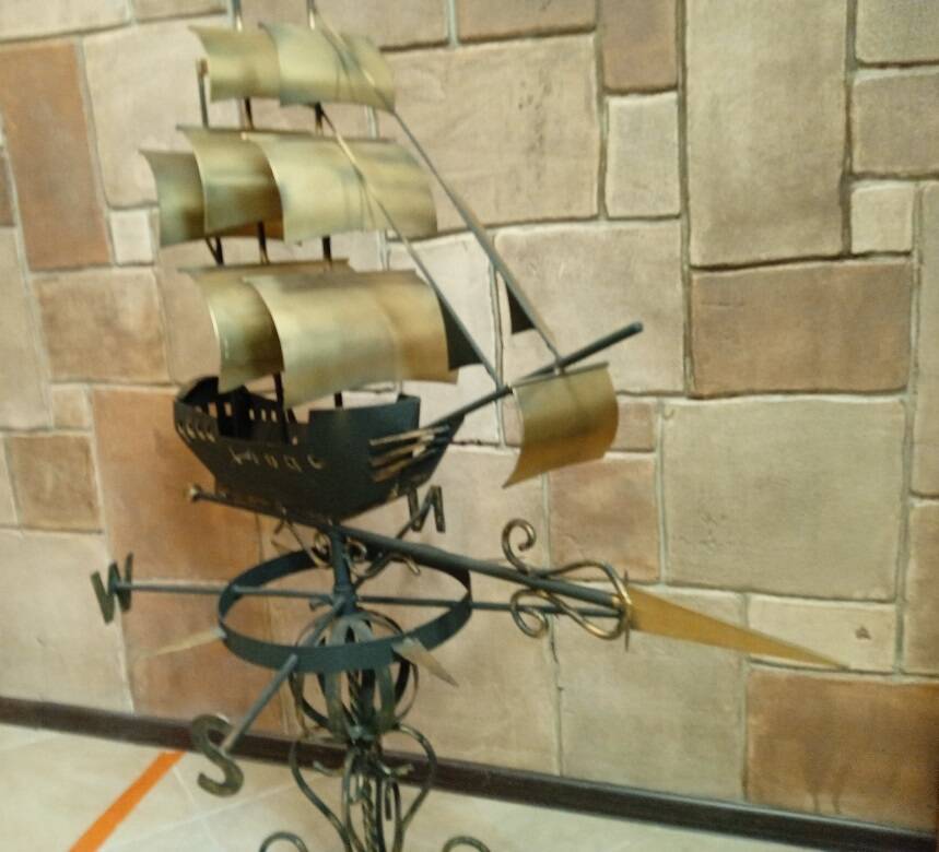 Флюгер "КОРАБЛЬ "ЗОЛОТАЯ ЖЕМЧУЖИНА" с коваными элементами в Королёве фото 6 Для дома и дачи Королёв Флюгер "КОРАБЛЬ "ЗОЛОТАЯ ЖЕМЧУЖИНА" с коваными элементами в Королёве фото 6 Для дома и дачи Королёв