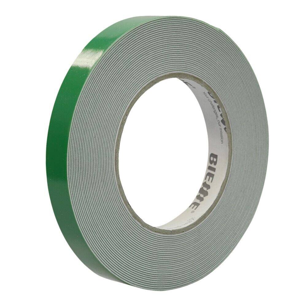 Двусторонняя зеркальная лента, акриловый клей, 19мм х10м, белая, BiesSse Италия