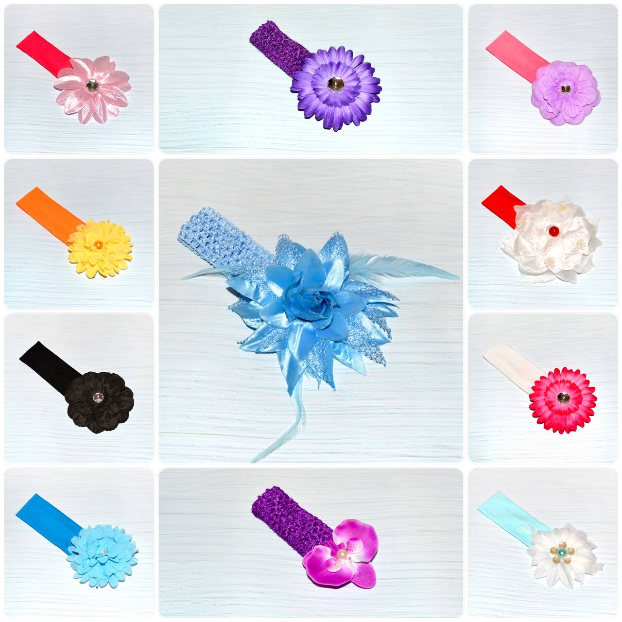 Праздничные повязки с цветочками на голову, для принцесс❤️РУЧНАЯ работа в Санкт-Петербурге фото 7 Личные вещи Санкт-Петербург