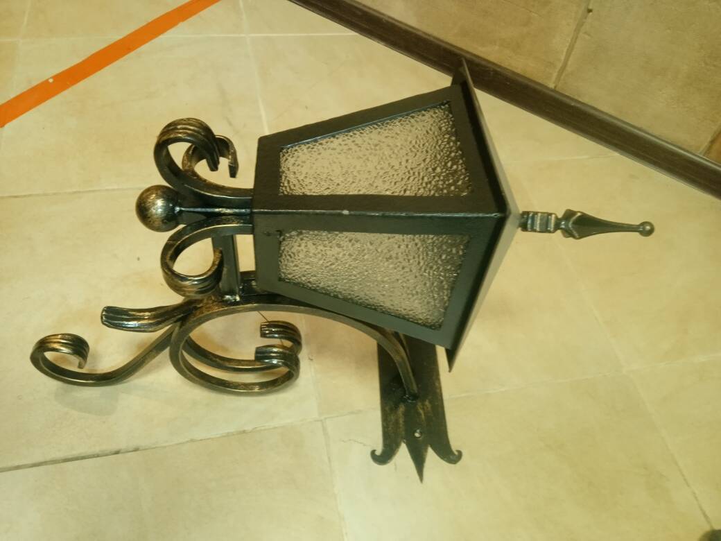 Фонарь кованый уличный "ПРЕМЬЕР" (ПОД ЗАКАЗ) в Королёве фото 4 Для дома и дачи Королёв