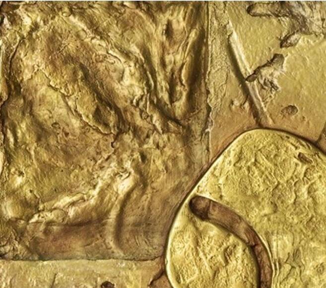 Золотое рельефное панно "Блокчейн удачи" в Москве фото 2 Для дома и дачи Москва