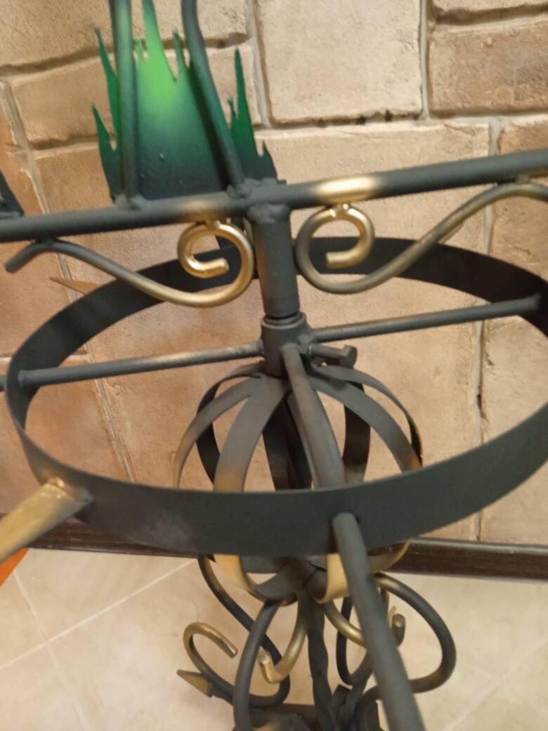 Флюгер "АИСТ СЧАСТЬЯ" металлический (ПОД ЗАКАЗ) в Королёве фото 4 Для дома и дачи Королёв